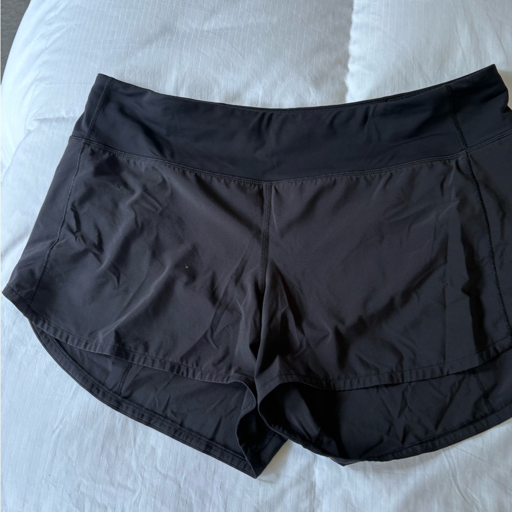Women's Black Athletic Shorts